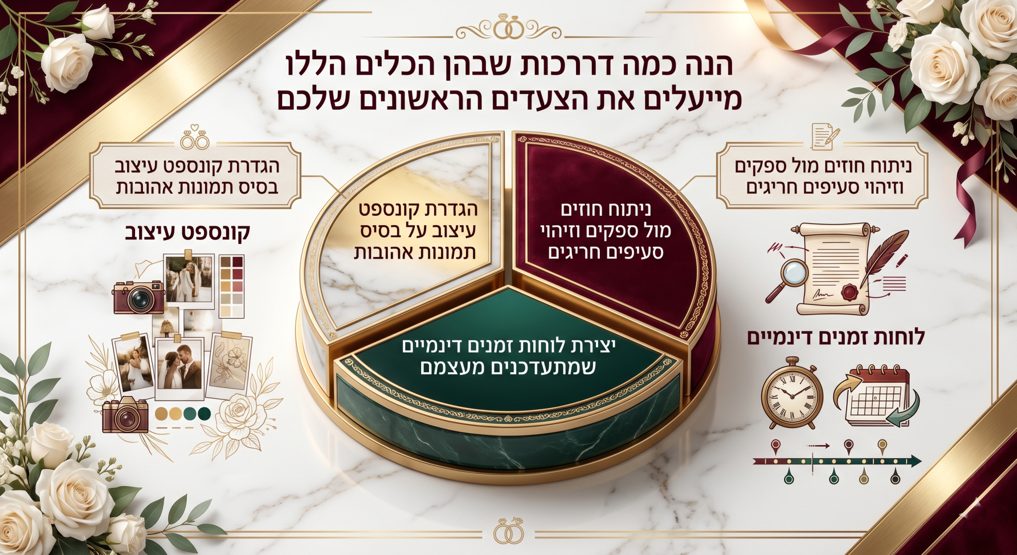 פתרונות AI לניהול ועיצוב חתונה מודרנית